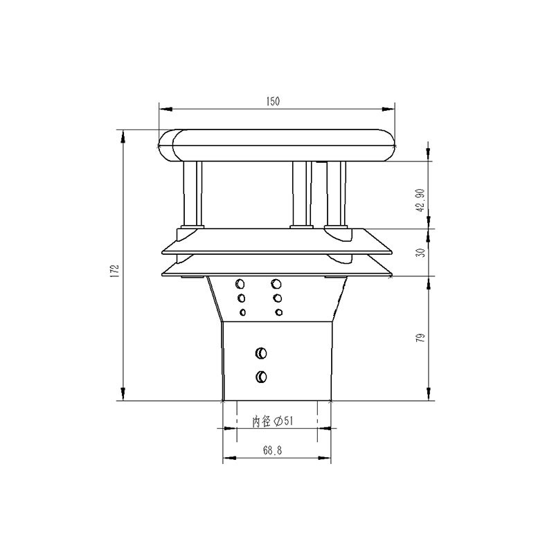 風(fēng)速測量儀價(jià)格及圖片產(chǎn)品尺寸圖